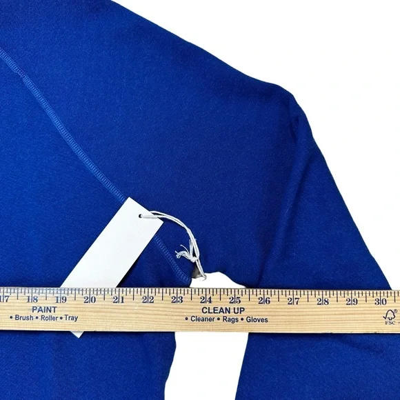 Wheat Boutique Santa Monica Terry Cloth Sweatshirt - Blue - MiUSA - Picture 2 of 10